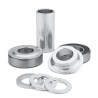 BOITIER DE PEDALIER MID KINK 24 MM ARGENT